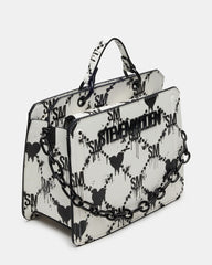 EVELYN BAG DRIPPY HEARTS WHITE/MULTI