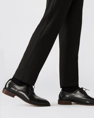 LELAND BLACK LEATHER