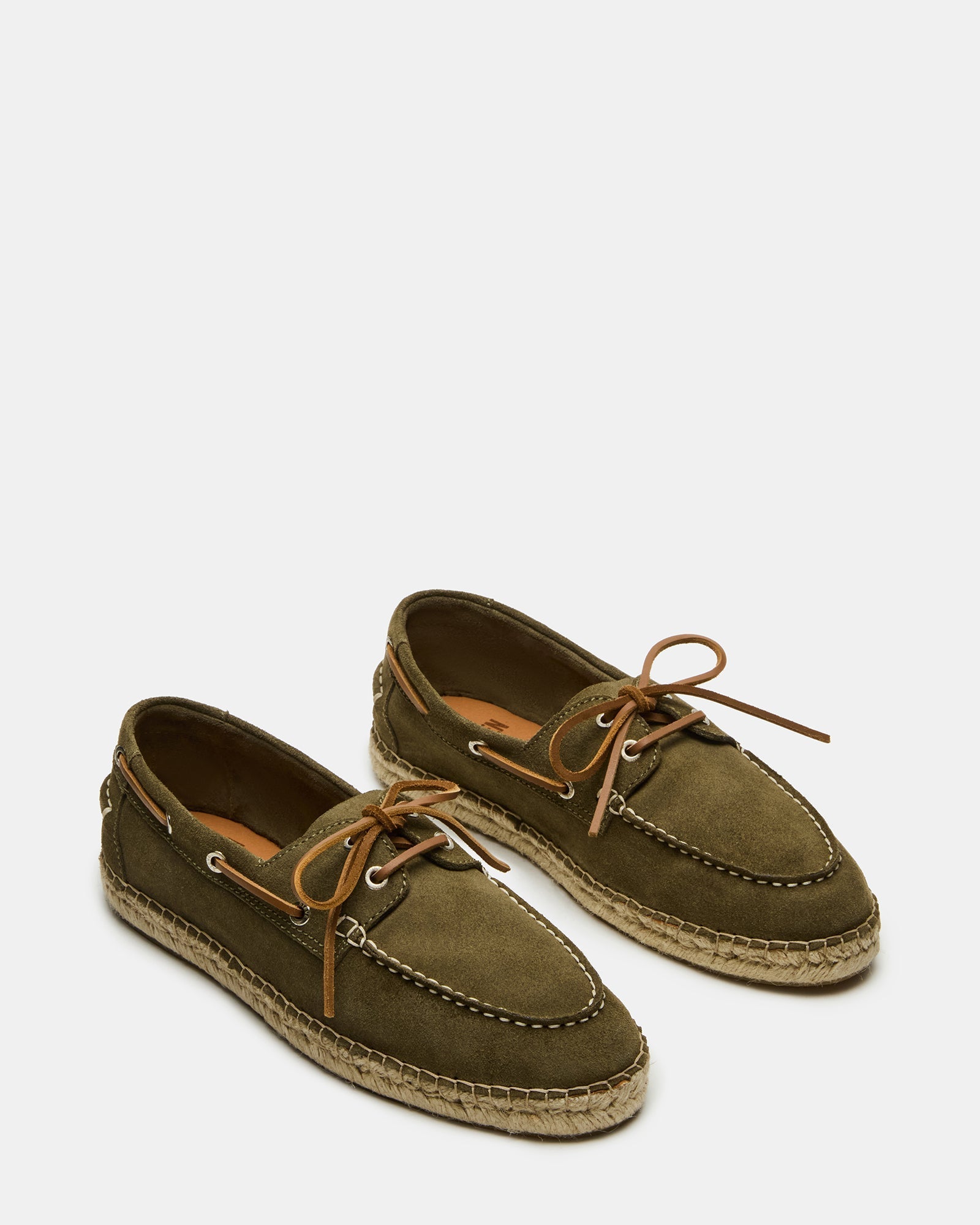 PANCHO OLIVE SUEDE