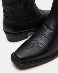 SANDERSON BLACK LEATHER