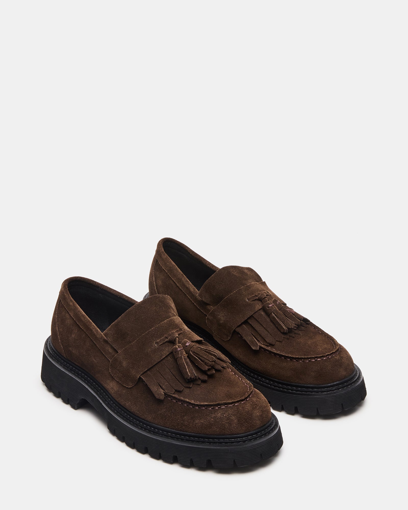 ZEV BROWN SUEDE