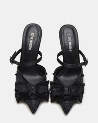 BAYLIN BLACK SATIN RHINESTONES