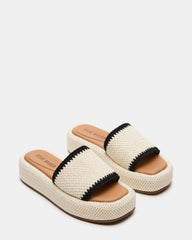 BEACHY WOVEN CREAM MULTI