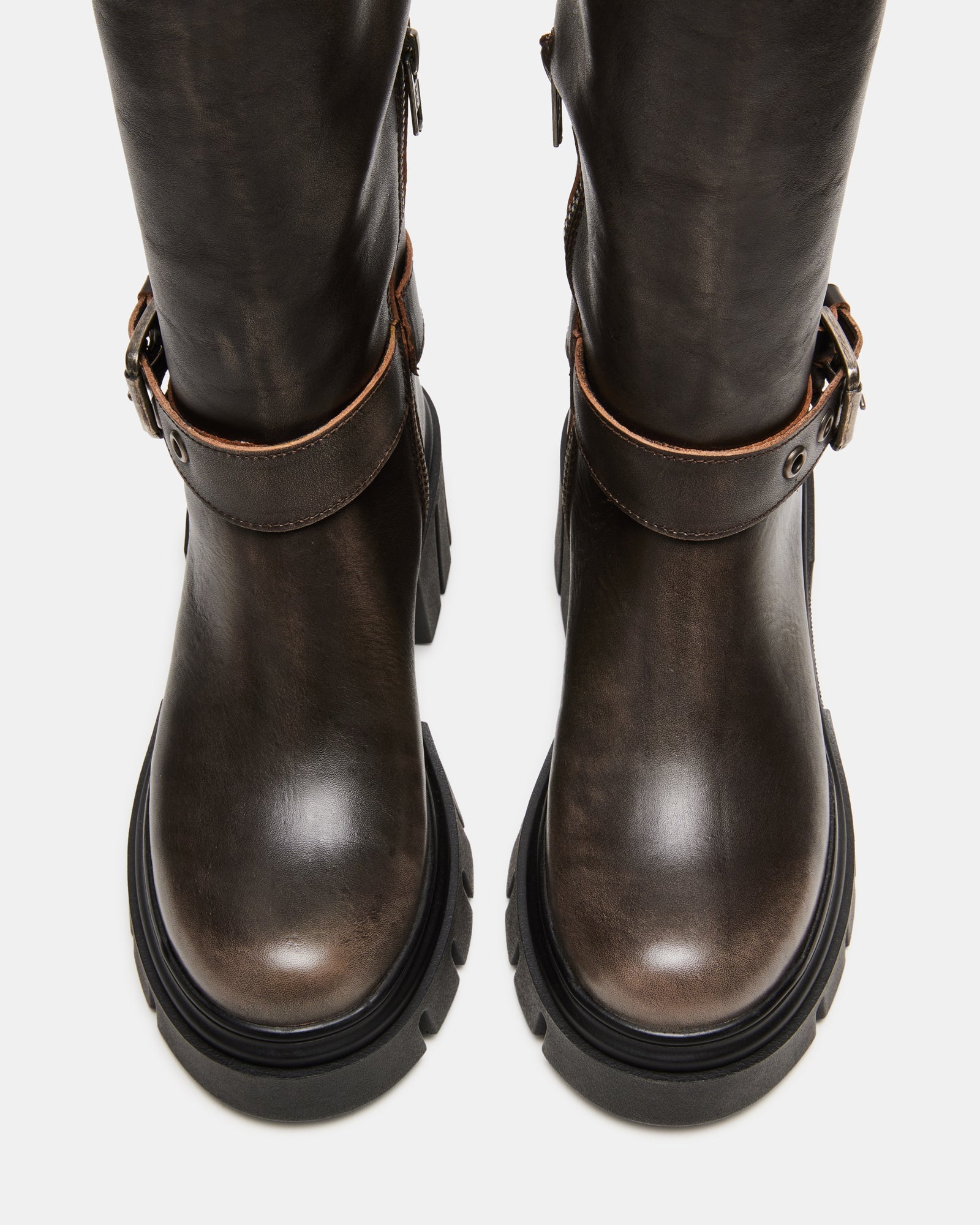 BRIGADE BROWN DISTRESSED