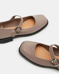 DELANCY TAUPE LEATHER - SM REBOOTED