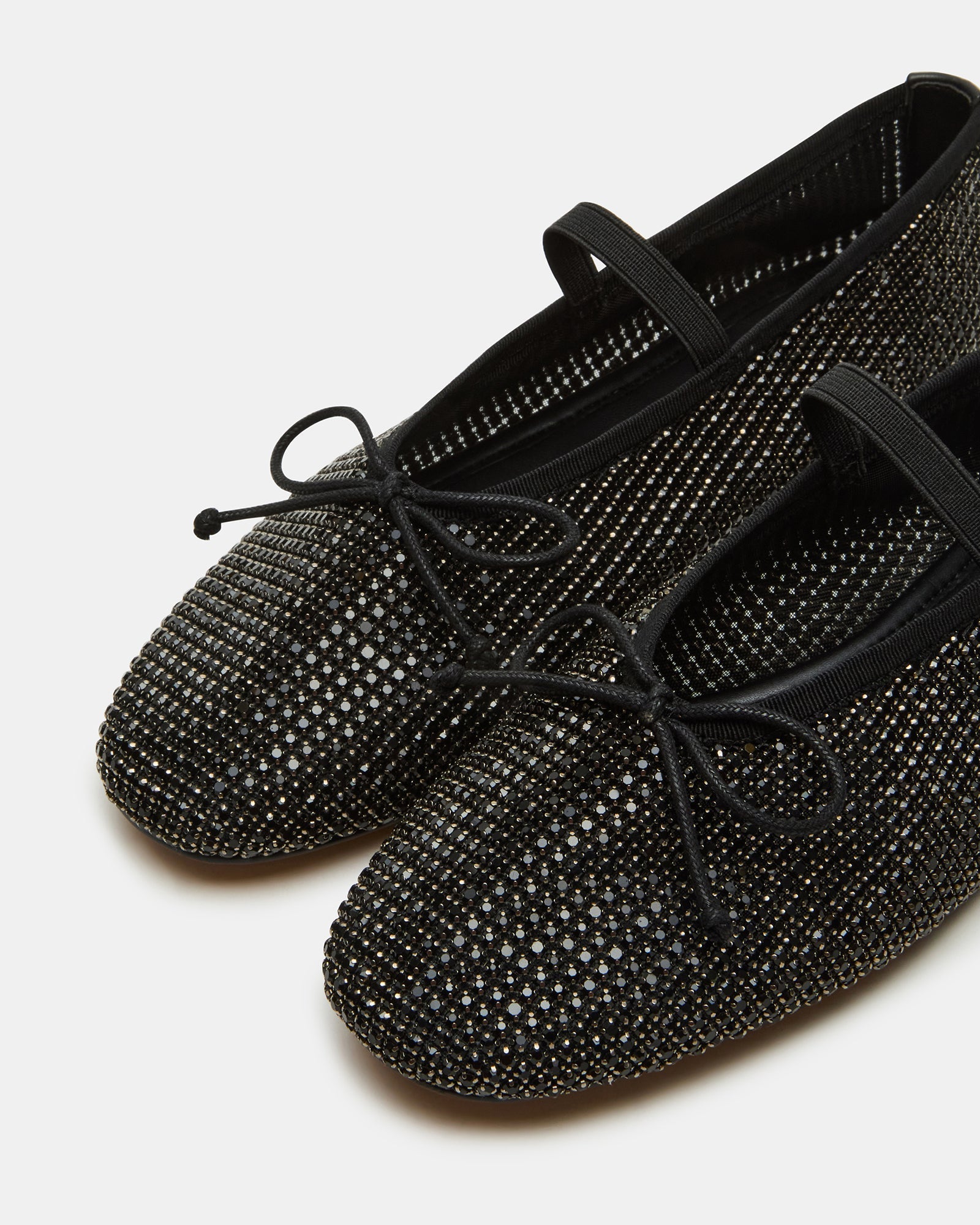 DELARA BLACK MULTI RHINESTONES