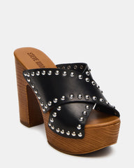DEMI BLACK LEATHER