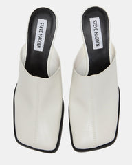 DEMPSEY WHITE LEATHER