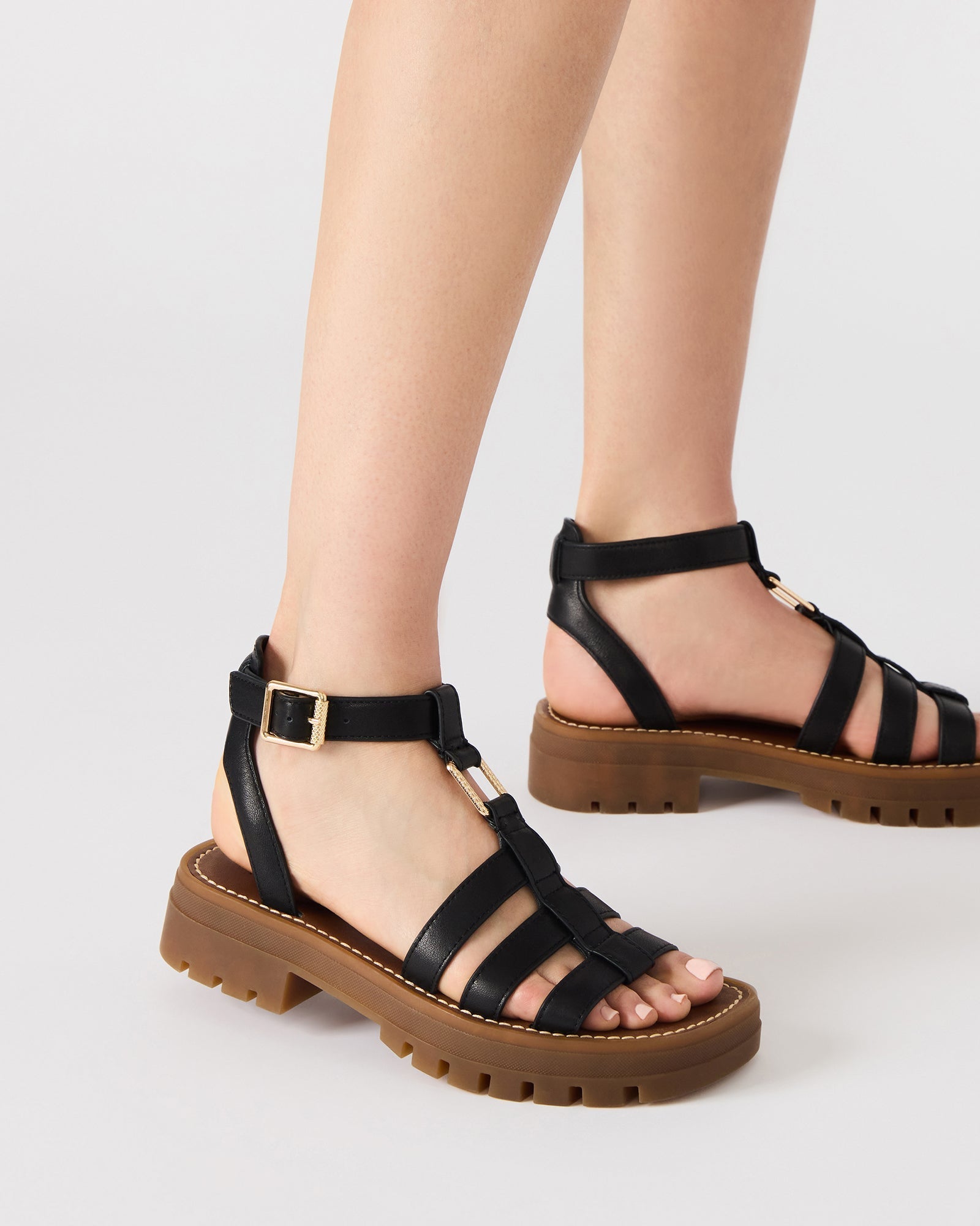 JARELLI BLACK LEATHER