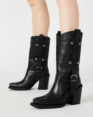 JERICA BLACK LEATHER - SM REBOOTED