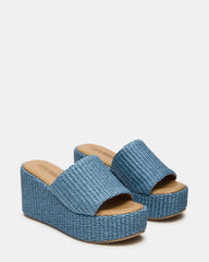 JETTY BLUE RAFFIA