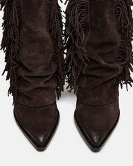 LANDMARK BROWN SUEDE