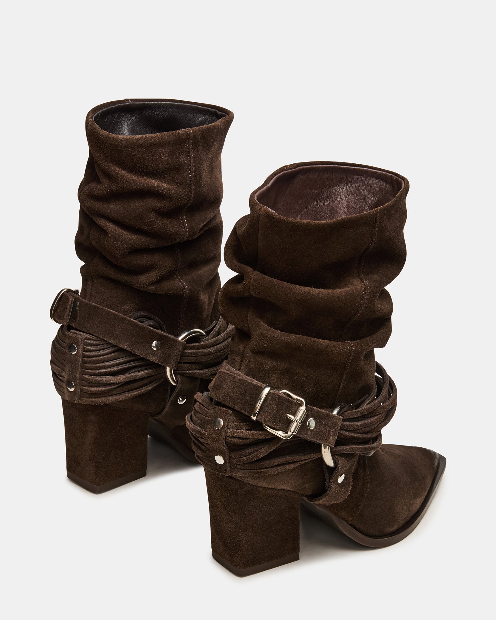 LAUPER DARK TAUPE SUEDE