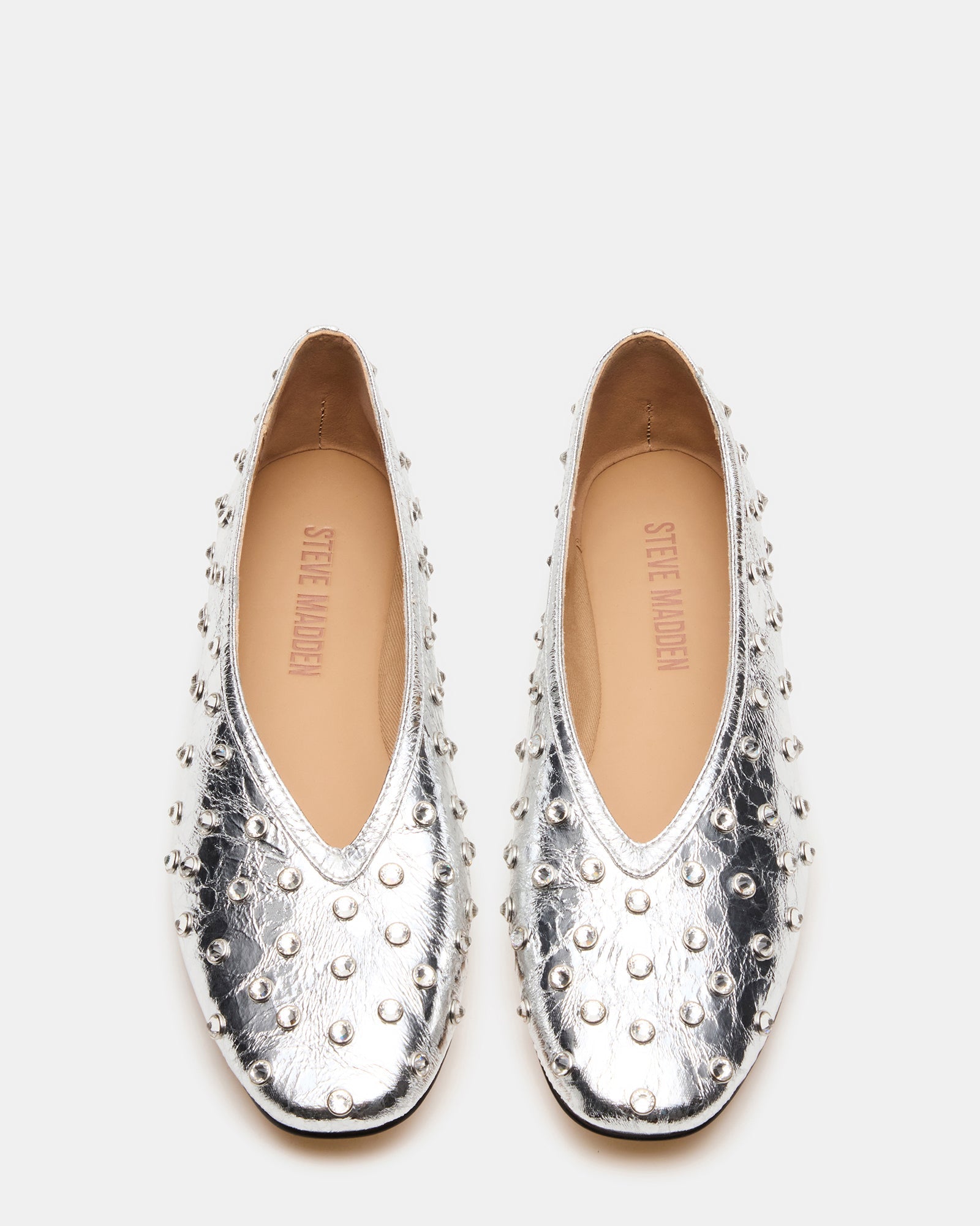 LENI SILVER RHINESTONES