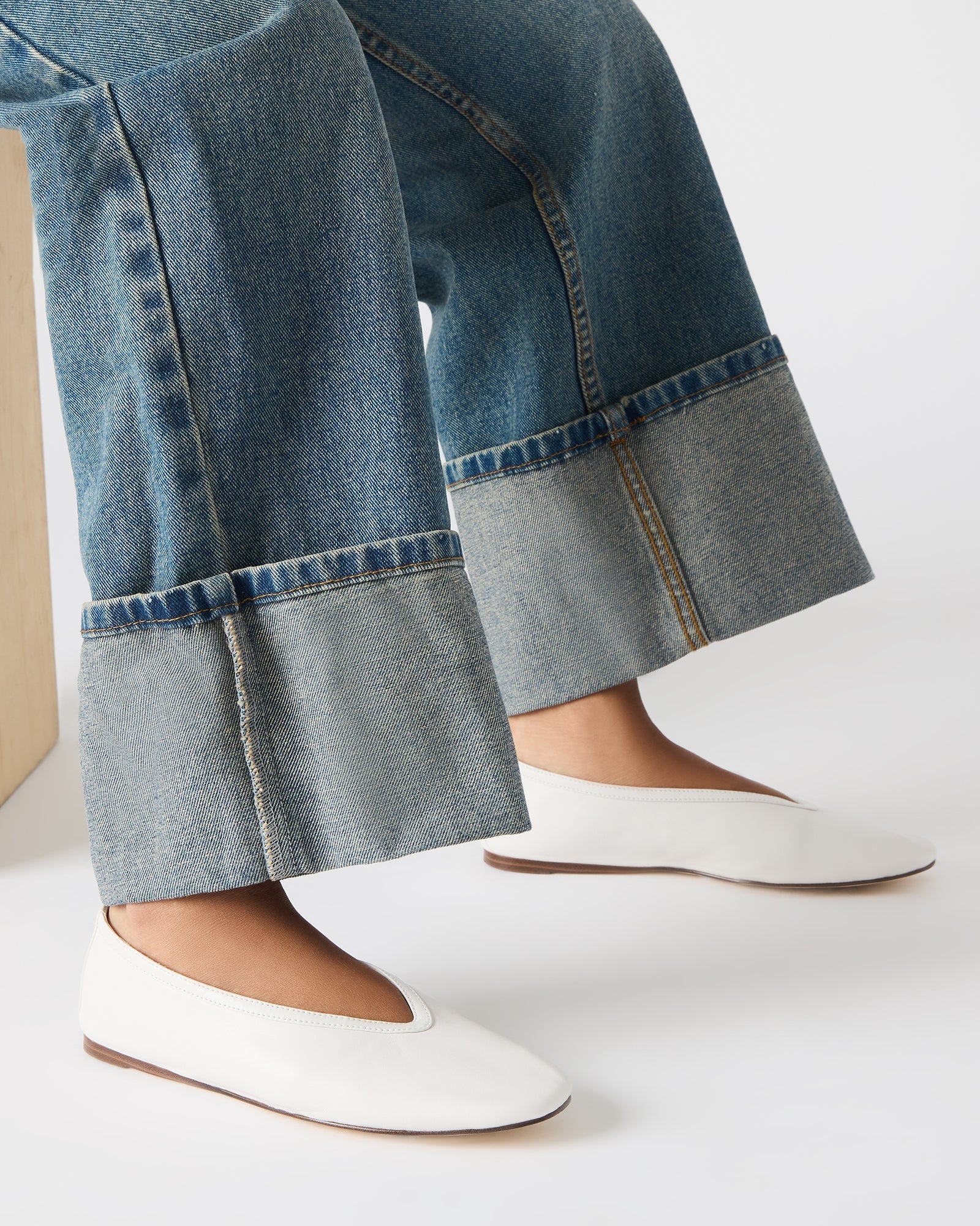 LENI WHITE LEATHER - SM REBOOTED