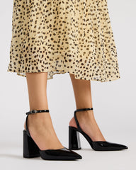 MATTEA BLACK PATENT