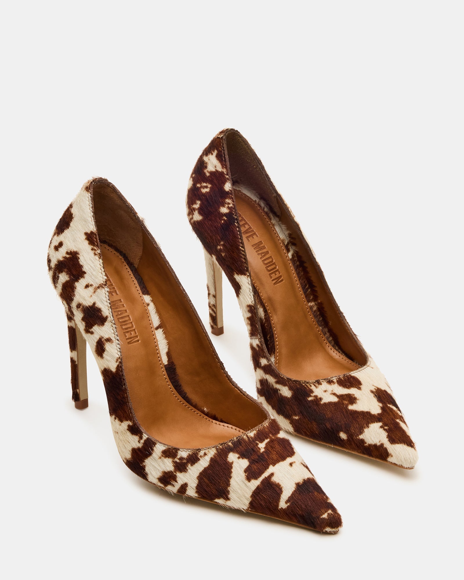 NOIR BROWN COW PRINT