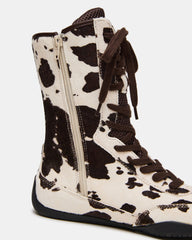 PAXTIN BROWN COW PRINT