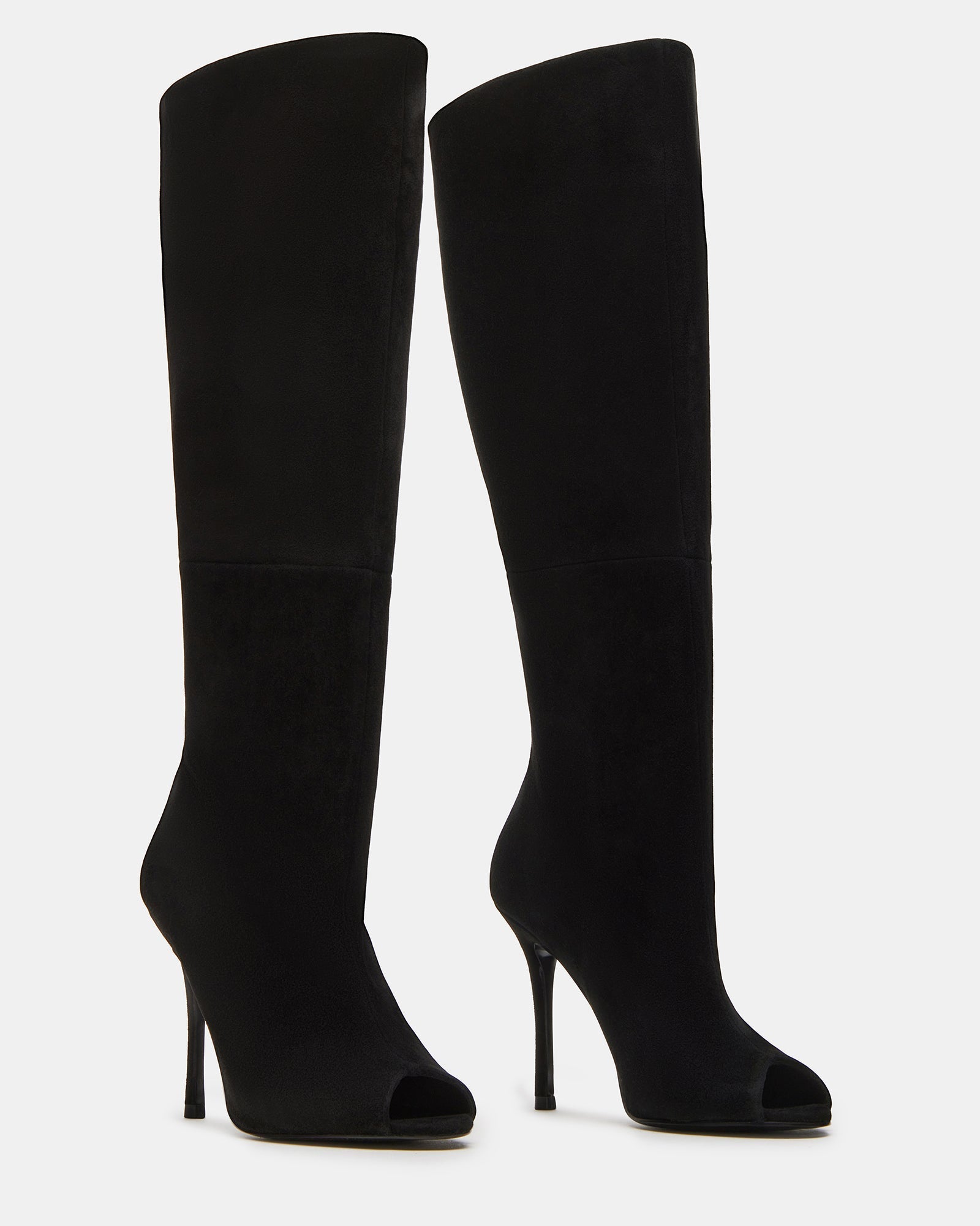 PEGGIE BLACK SUEDE